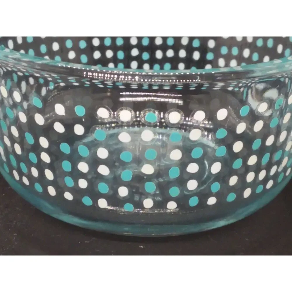 Pyrex blue white